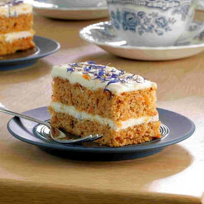 Carrot cake slice